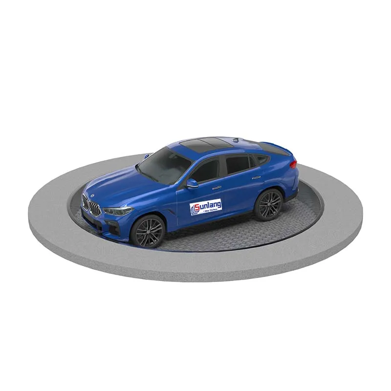 Mobile car turntable supplied for flexible vehicle rotation and parking solutions
