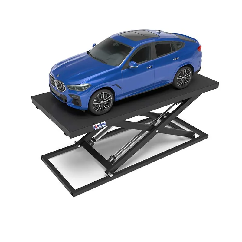 Car scissor lift manufactured by professional automotive equipment supplier