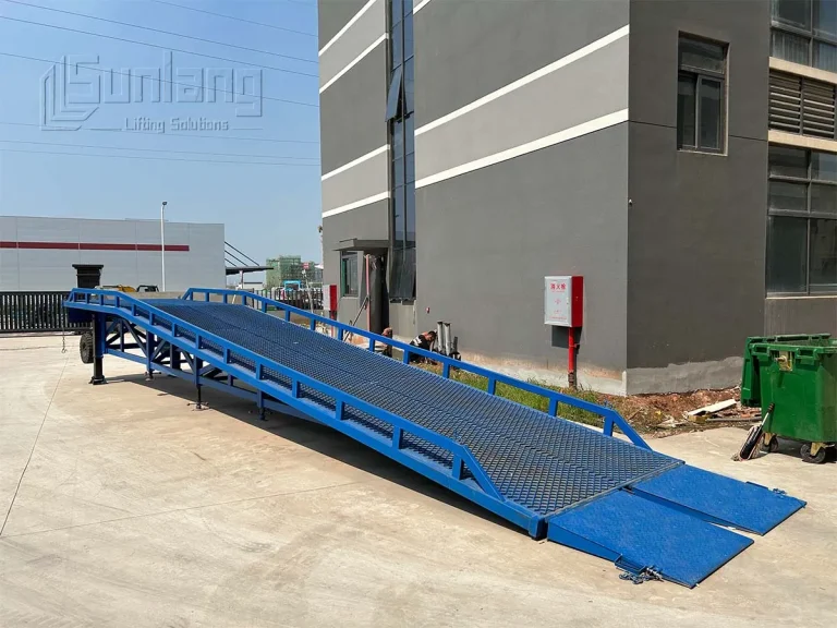 Mobile dock ramp exporter supplying industrial-grade loading equipment