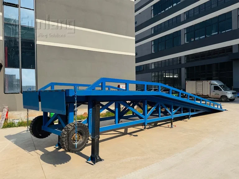Mobile dock ramp manufactured in China for flexible loading solutions