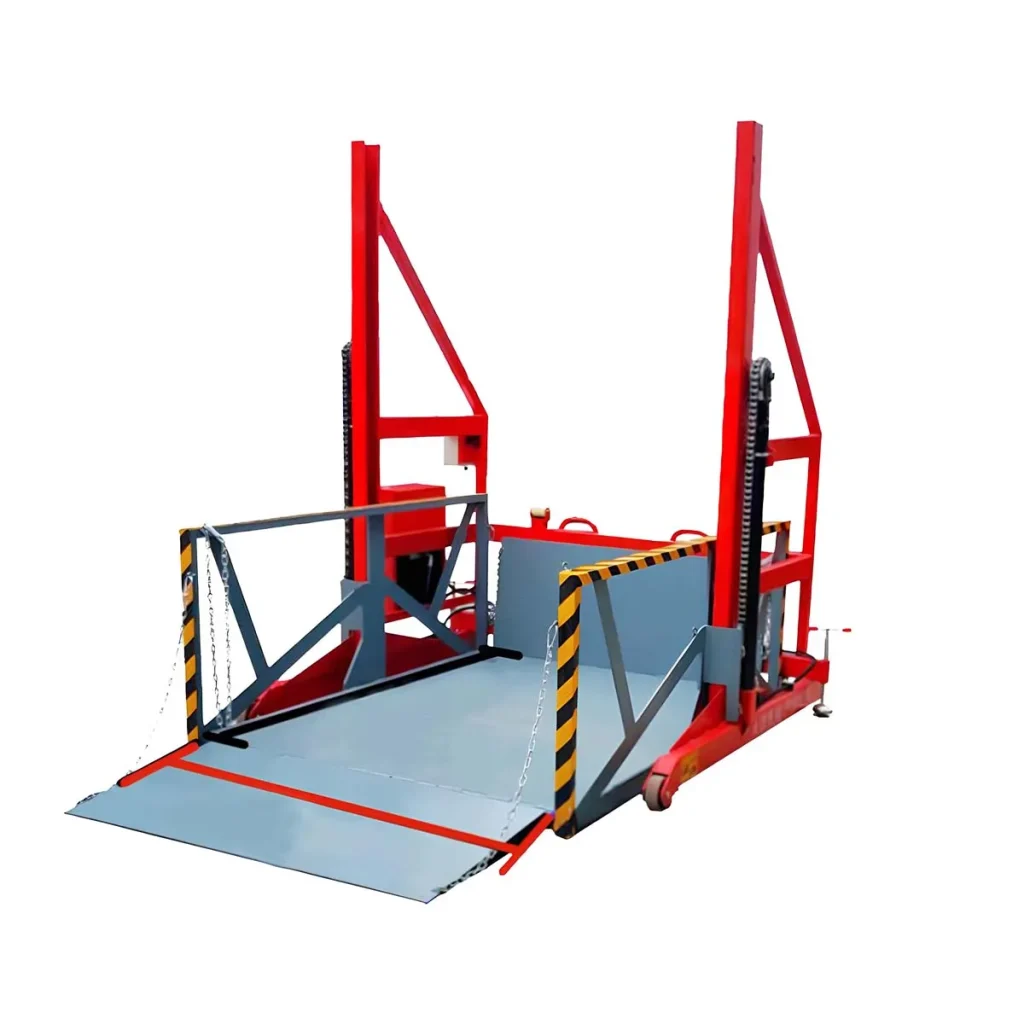 Custom 1-ton mobile loading platform for flexible material handling
