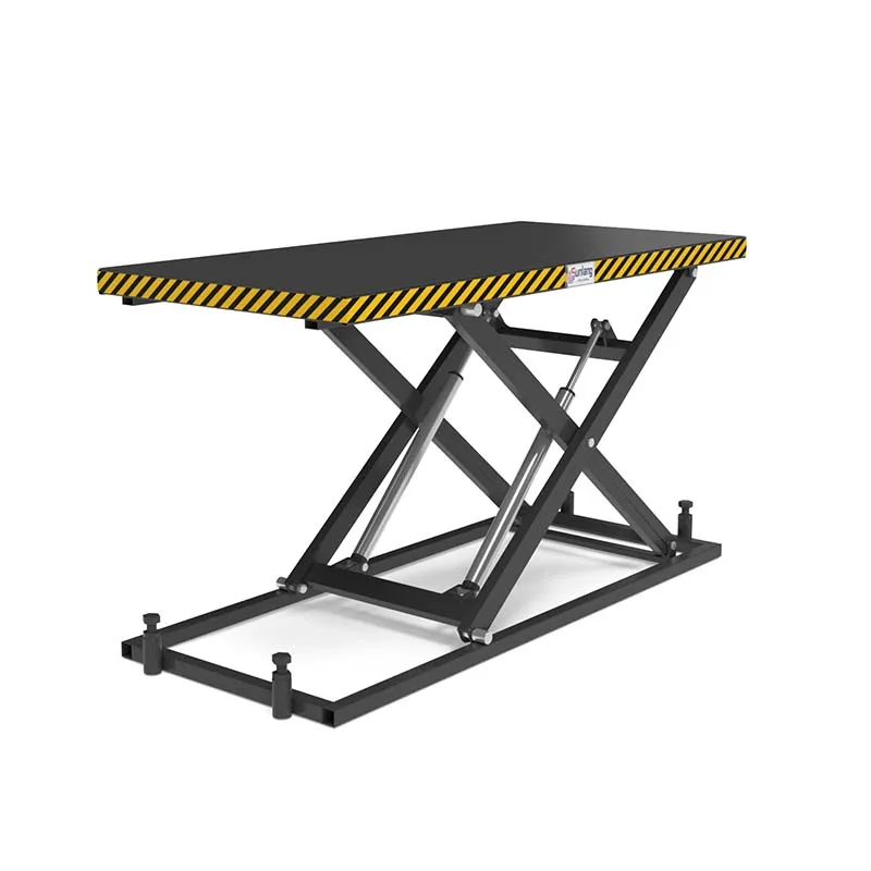 Heavy-duty scissor lift table for sale, ideal for industrial material handling