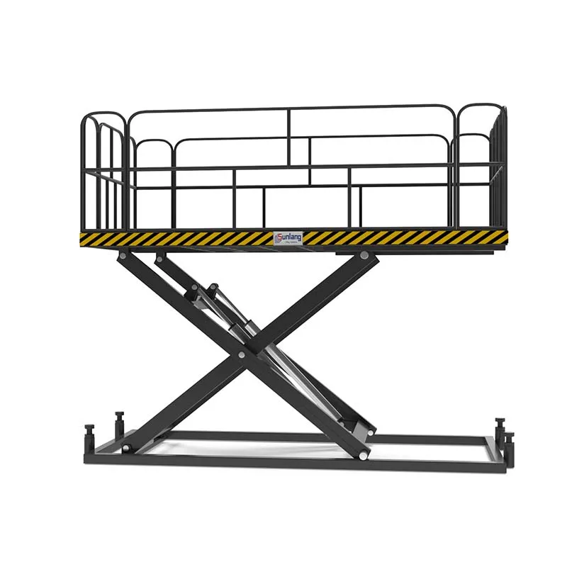 Scissor lift table designed for efficient material handling and lifting operations