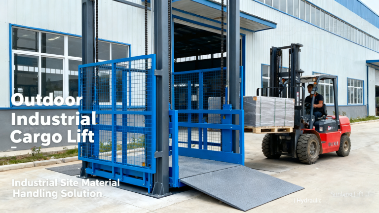 Outdoor Industrial Cargo Lift