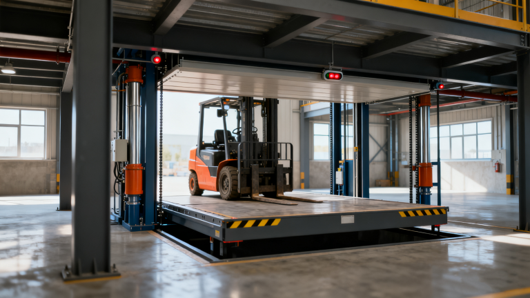 low headroom cargo lift